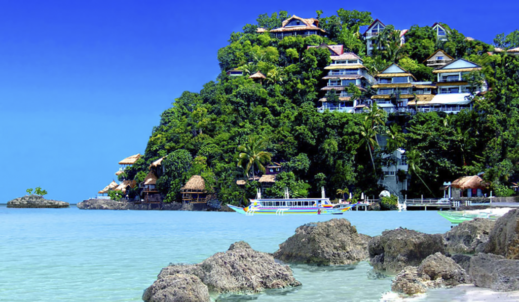 bãi biển boracay philippines