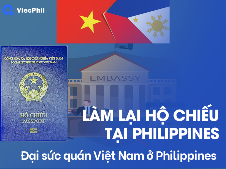 hướng dẫn làm lại hộ chiếu việt nam tại philippines