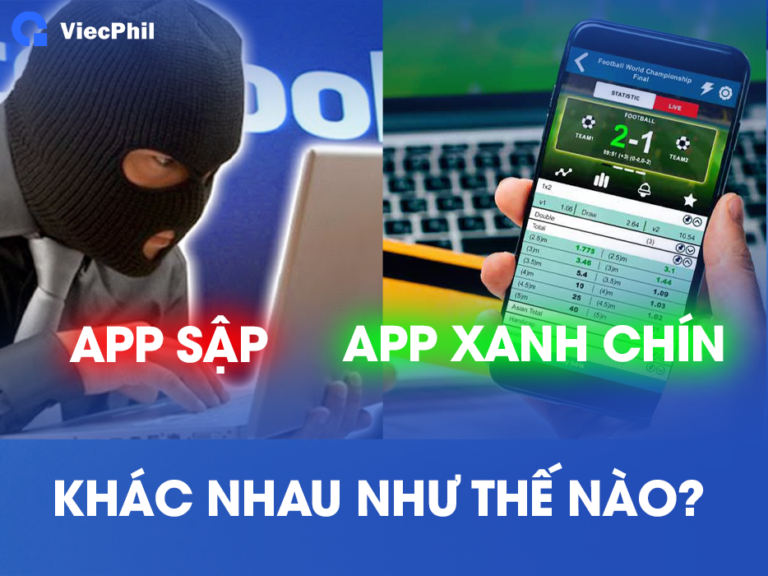 app sập và app xanh chín khác nhau như thế nào