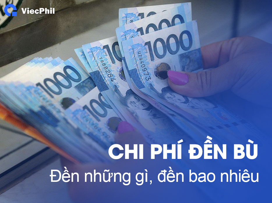 tiền đền khi làm việc tại philippines